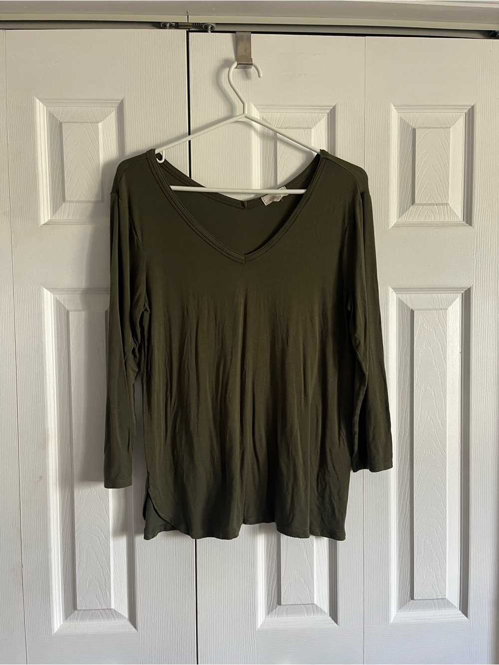 Green shirt